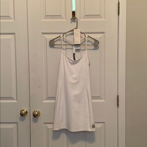 Vuori Crisp White Tennis Dress NWT
